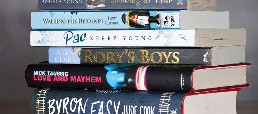 Book spines