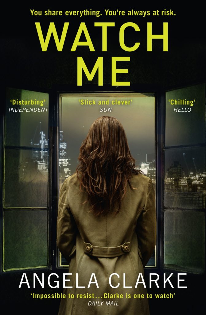 Angela Clarke book cover Watch Me